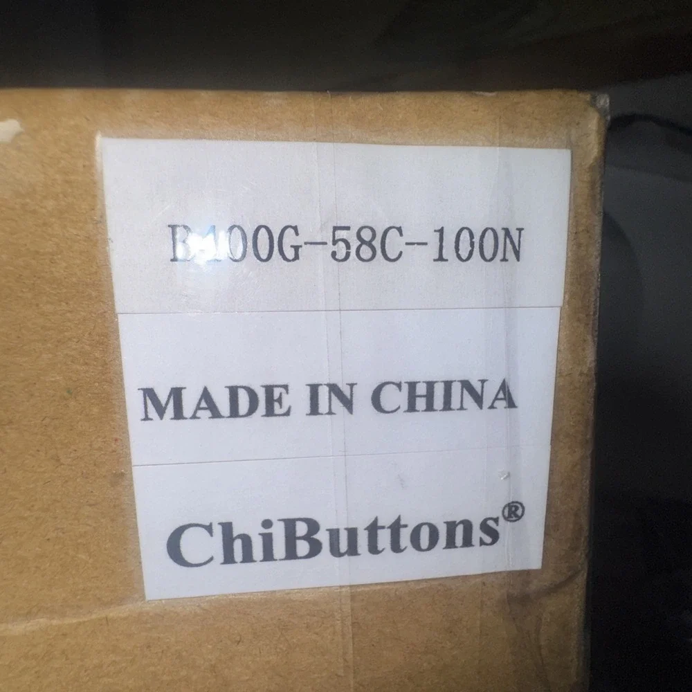 Premium 58mm Button Maker Kit - All-Metal Press with 100 Parts & Cutter‎
